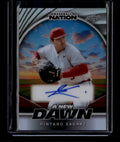 SOLD 180430 2025 Leaf Baseball Nation A New Dawn Silver Prismatic Rintaro Sasaki RC Auto /15