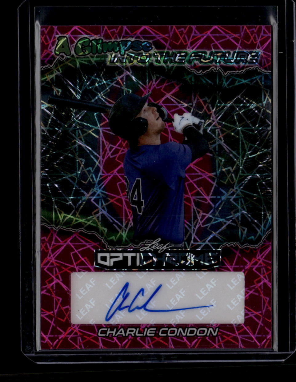 2025 Leaf Optichrome A Glimpse into the Future Charlie Condon Rookie Auto 5/8