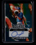 SOLD 180443 2025 Leaf Optichrome Aquatic Autographs Koi Fish Andrew Painter Rookie Auto 1/1