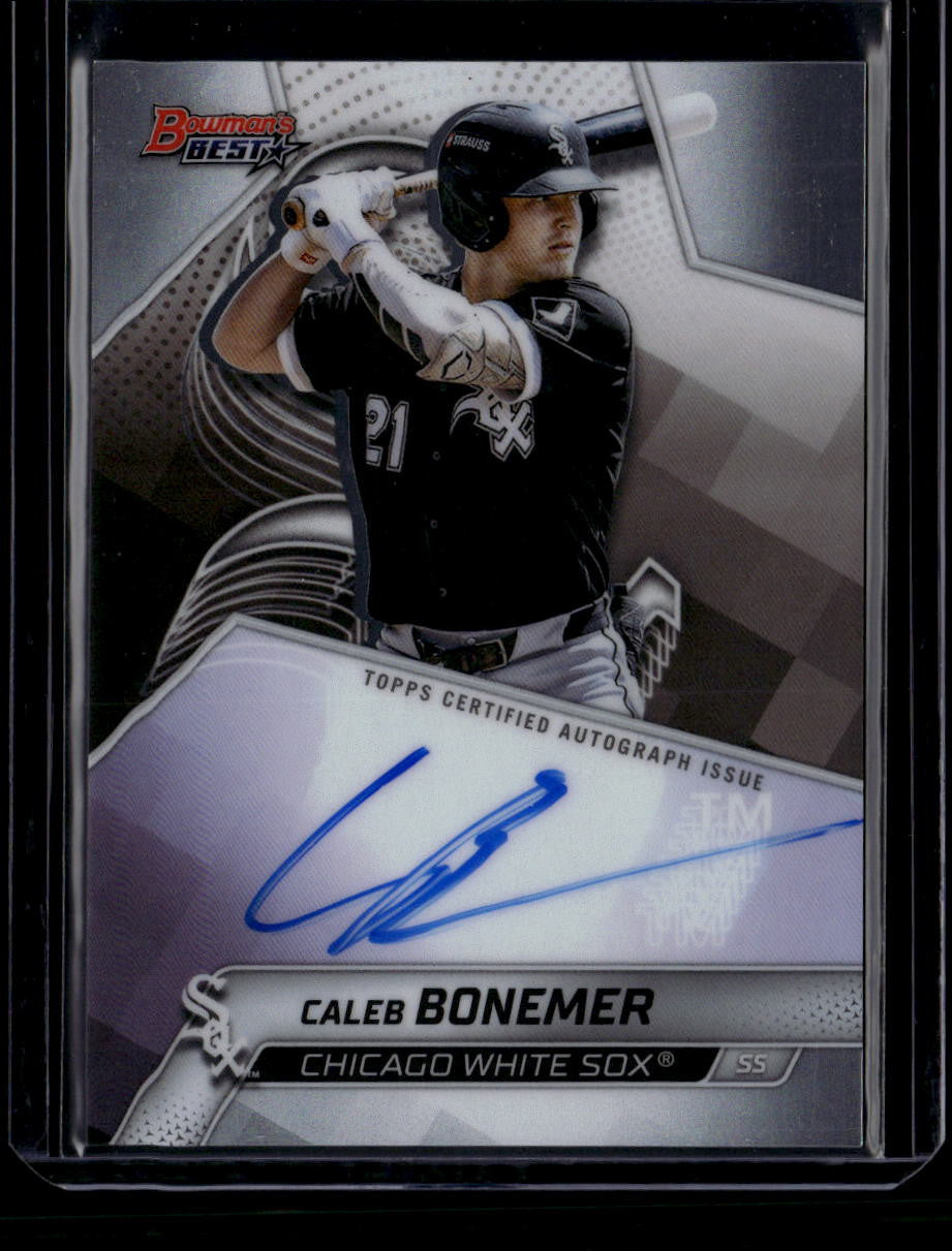 SOLD 180446 2025 Bowman's Best of '25 Autographs b25cbo Caleb Bonemer Rookie Auto
