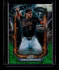 2025 Topps Chrome Extraterrestrial Talent Green Refractor Gunnar Henderson 43/75