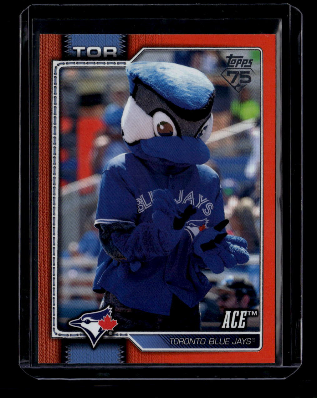 2026 Topps Celebration Mascots Orange m28 Ace 20/25