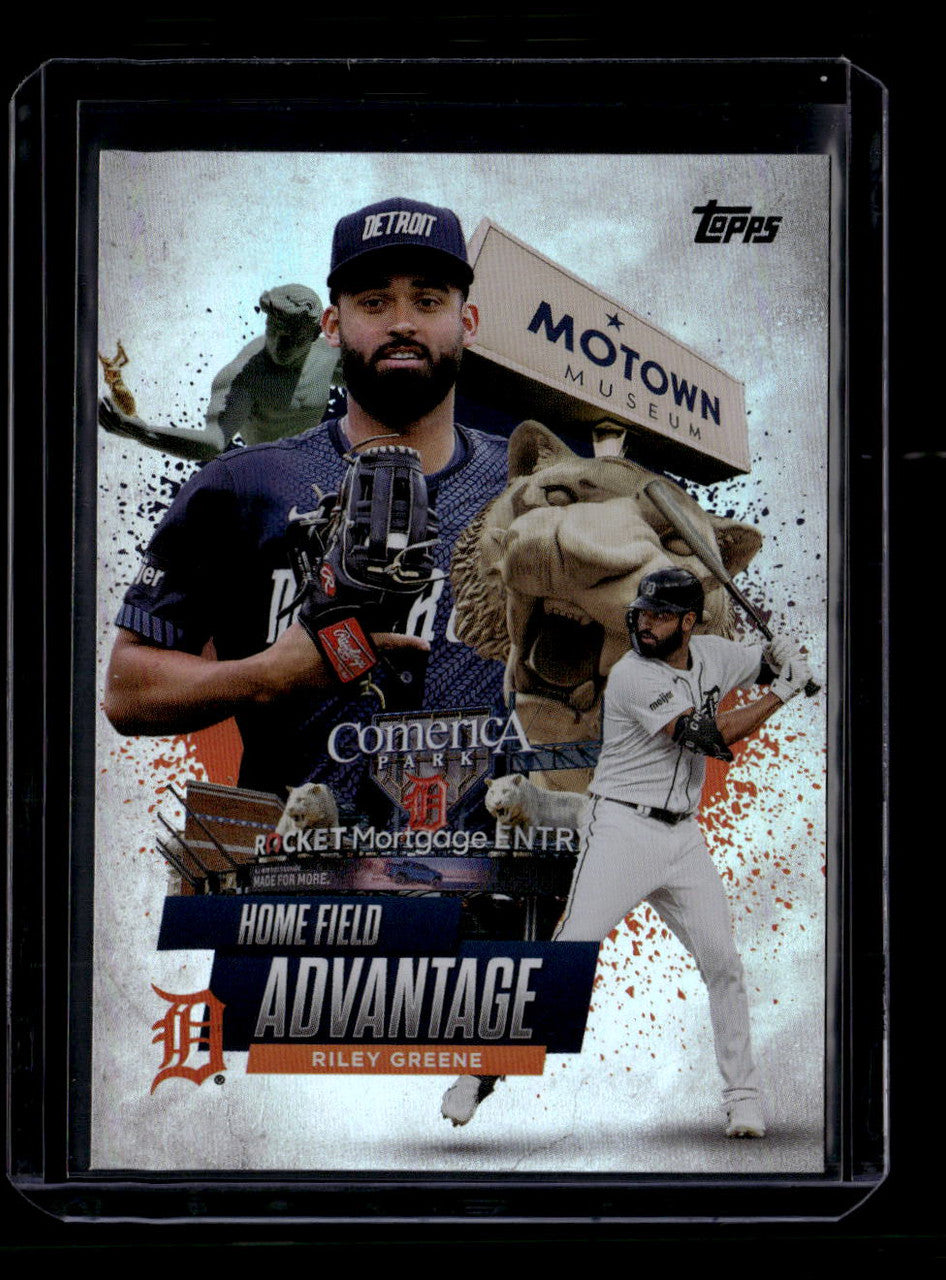 SOLD 180471 2025 Topps Home Field Advantage ha19 Riley Greene