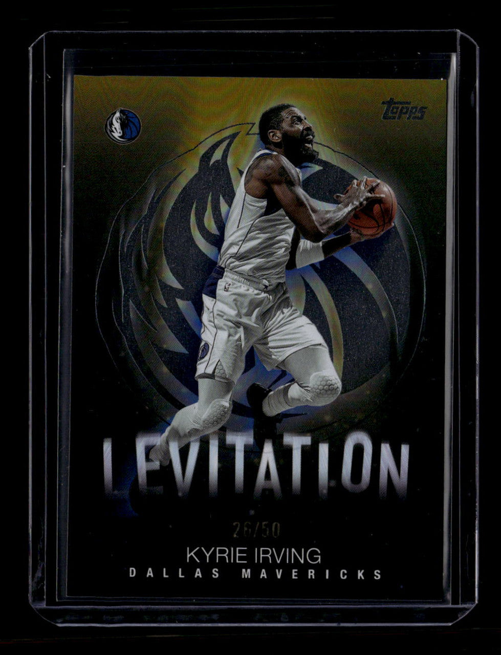2025-26 Topps Levitation Gold Rainbow l14 Kyrie Irving 26/50