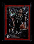 2025-26 Topps Red Holo Foil 9 Ziaire Williams 2/5