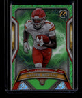 2024 Topps Resurgence Lime Green Static 143 Xavier Worthy Rookie 7/15