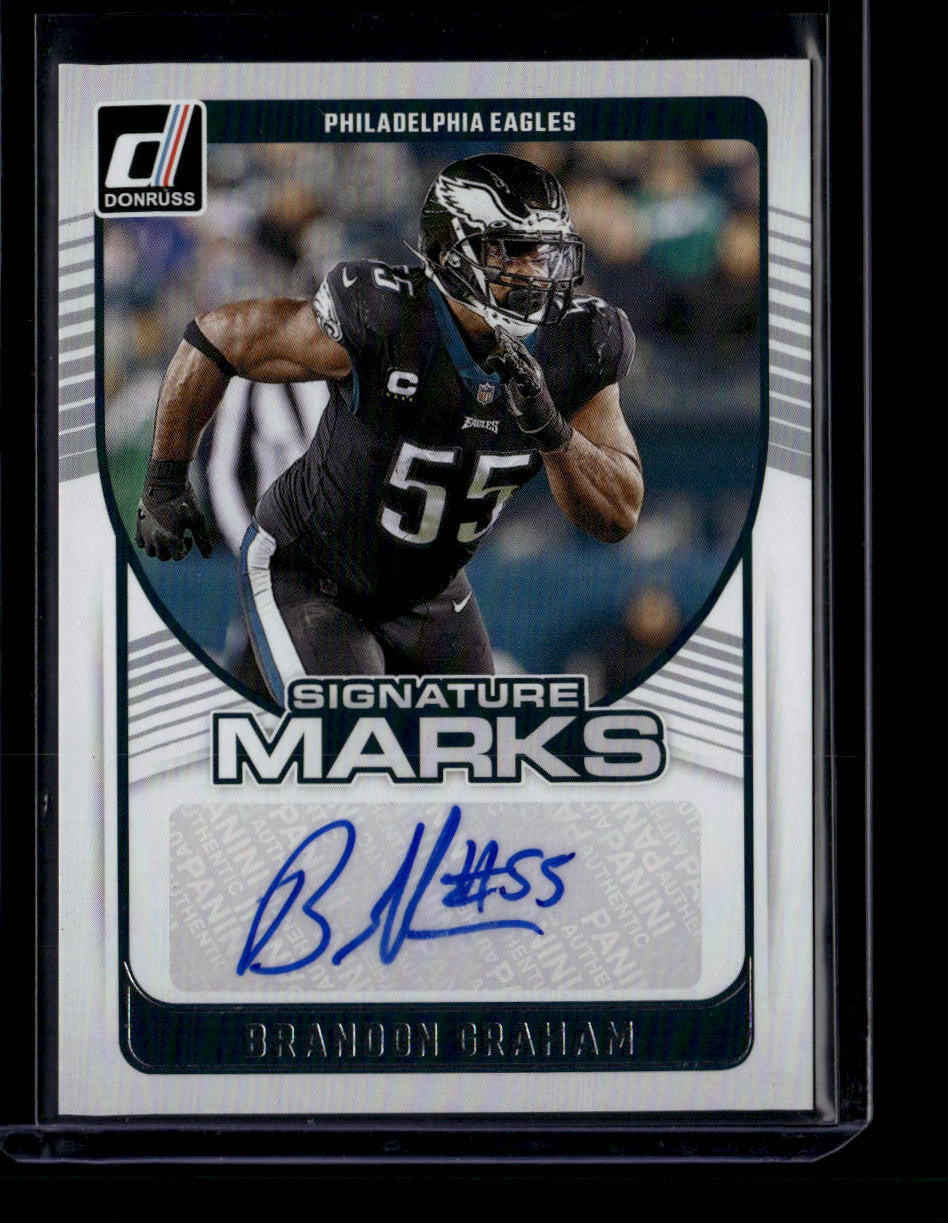 SOLD 180504 2024 Donruss Signature Marks 29 Brandon Graham Auto