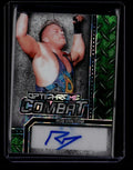 SOLD 180542 2025 Leaf Optichrome Combat Green Crystal OCRVD Rob Van Dam Auto 1/1