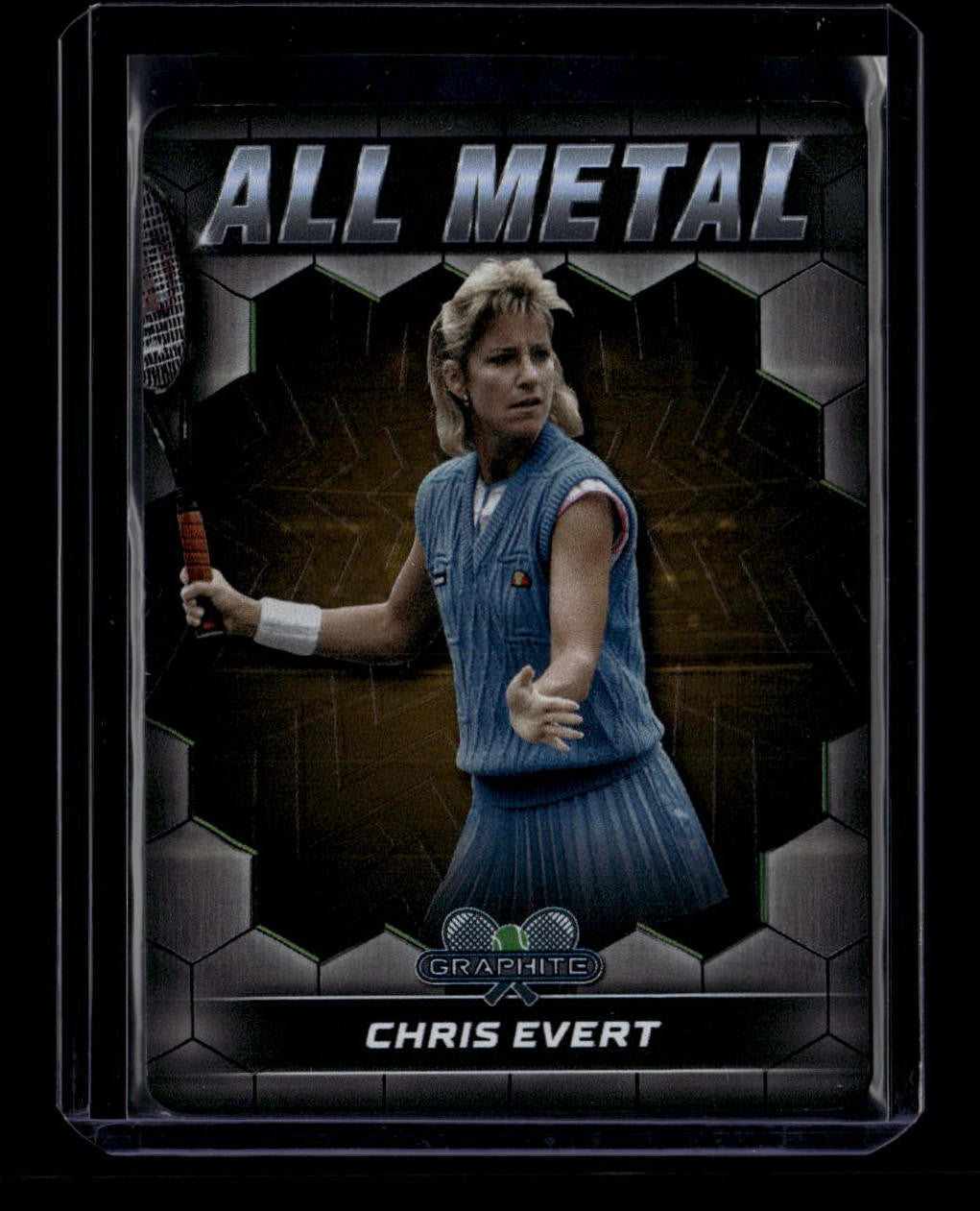 2024 Topps Graphite All Metal Gold alm8 Chris Evert 8/25