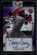 2025 Topps Pristine Autographs Purple Refractor PATP Tony Perez Auto 84/99
