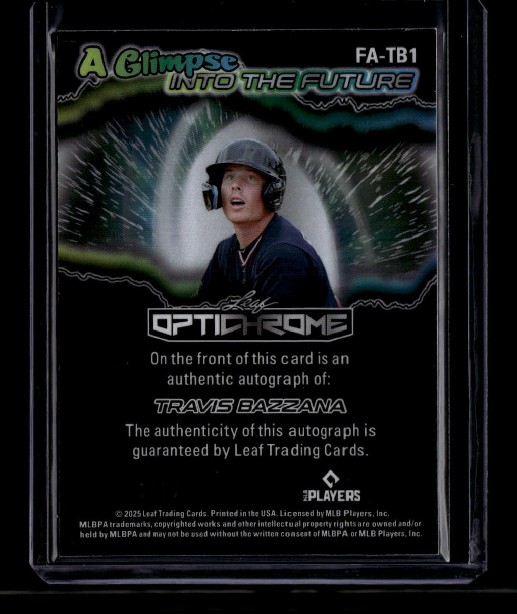 SOLD 180596 2025 Leaf Optichrome A Glimpse into the Future fatb1 Travis Bazzana RC Auto 1/10