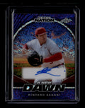 SOLD 180598 2025 Leaf Baseball Nation A New Dawn Purple Sparkles Rintaro Sasaki RC Auto 2/8