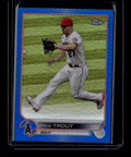 2022 Topps Chrome Blue Refractor 200 Mike Trout 33/150