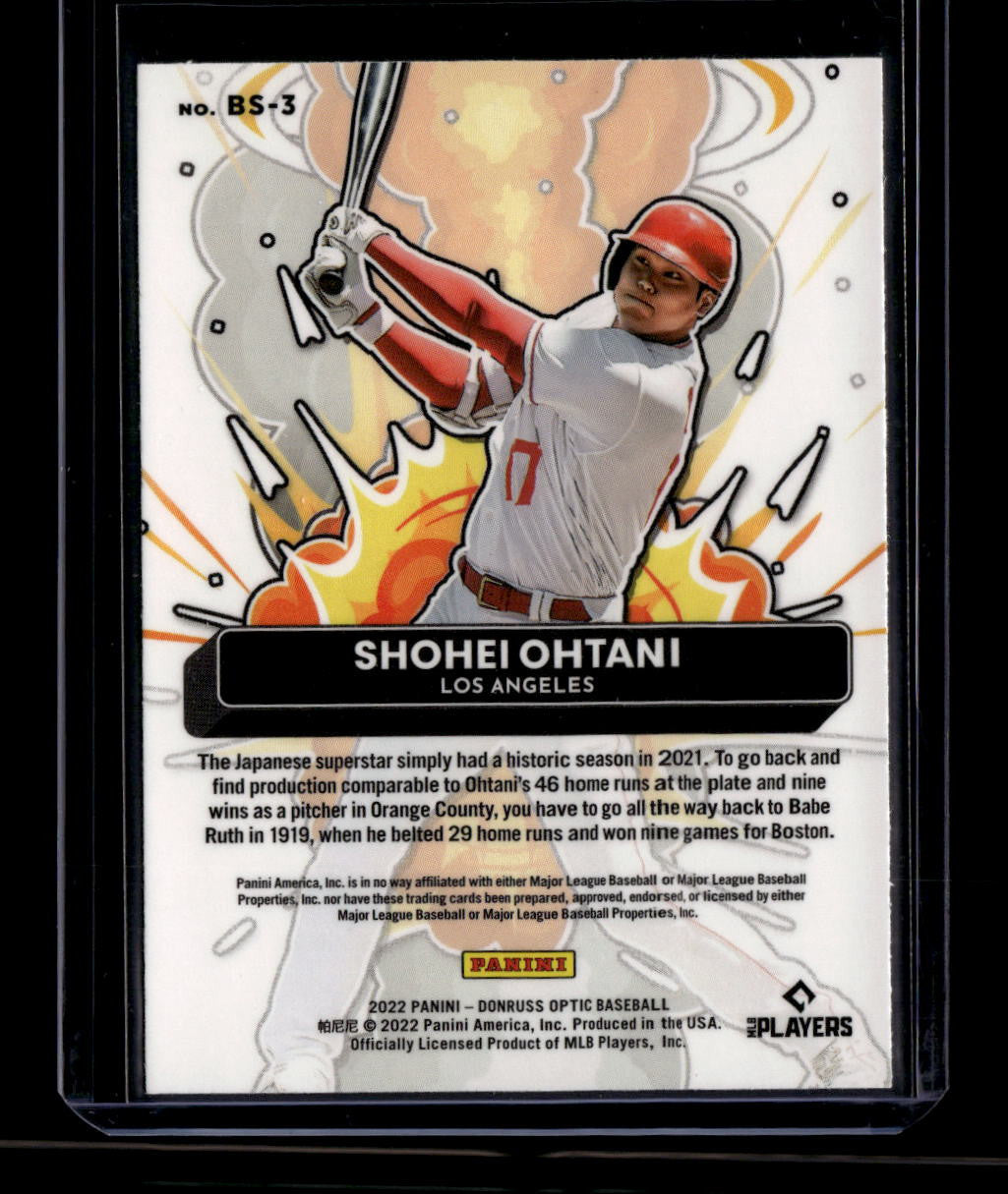 2022 Donruss Optic Bomb Squad 3 Shohei Ohtani 159812