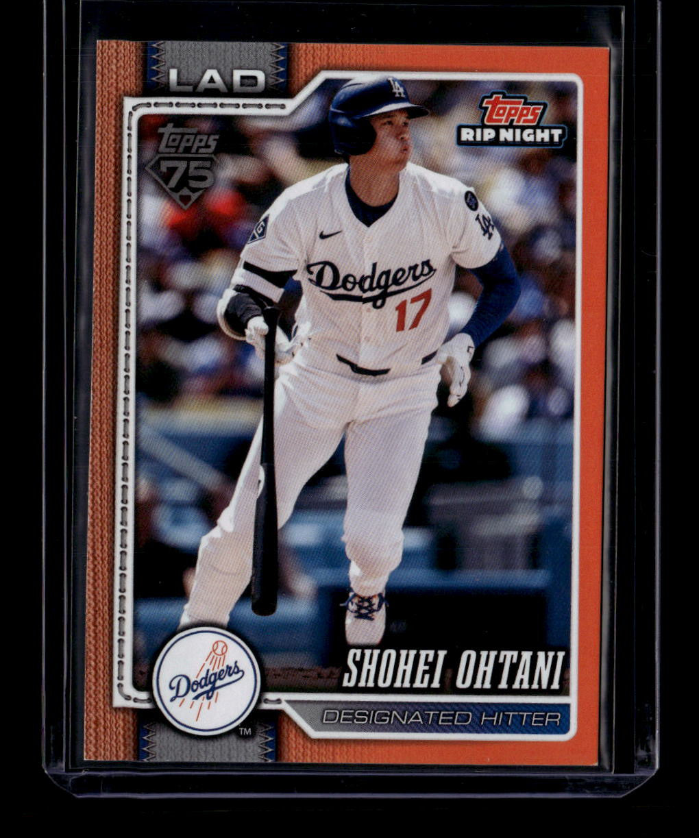 SOLD 180627 2026 Topps Hobby Rip Night Orange bb1 Shohei Ohtani