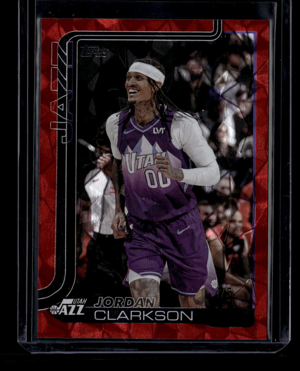 2025-26 Topps Diamante Red 132 Jordan Clarkson 4/5