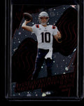 2025 Panini Revolution Shock Wave Red Cosmo 4 Drake Maye 17/50