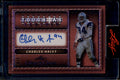 2025 Leaf Glory of the Game Tough as Leather Purple tlch1 Charles Haley Auto 2/8