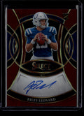 2025 Select Select Signatures Prizm Red 3 Riley Leonard Rookie Auto 26/75