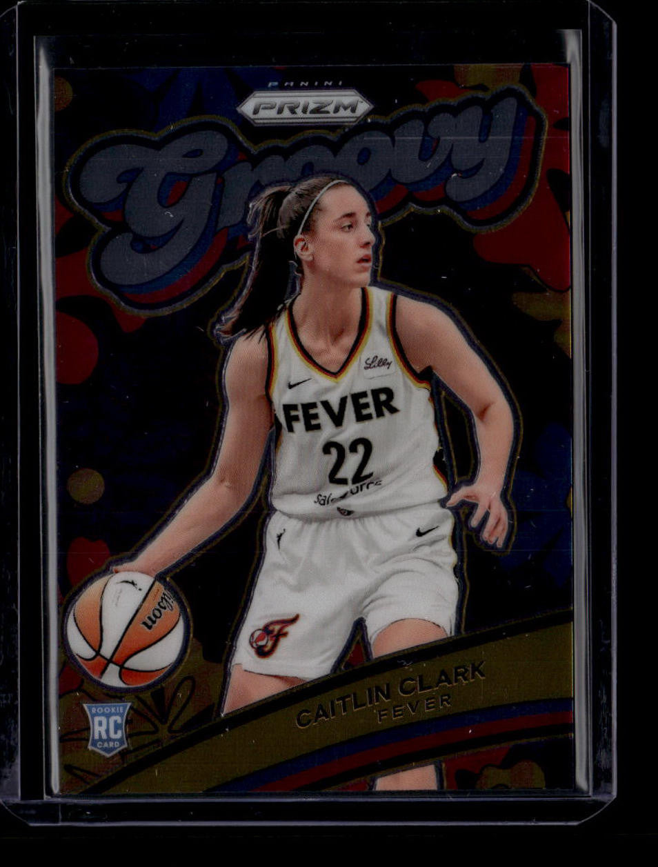 2024 Panini Prizm WNBA Groovy 13 Caitlin Clark Rookie