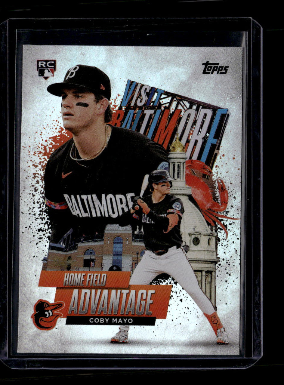2025 Topps Home Field Advantage ha14 Coby Mayo Rookie