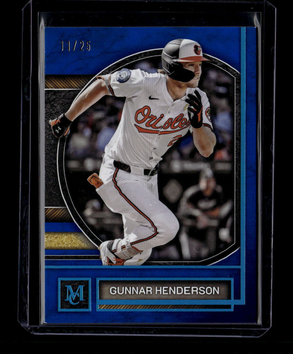 2025 Topps Museum Collection Blue Topaz 69 Gunnar Henderson 11/25
