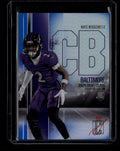 2024 Topps Signature Class Rookie Chrome Blue Refractor rcv8 Nate Wiggins RC 1/5