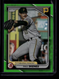 DELETE 180741 2024 Bowman Prospects Neon Green bp125 Paul Skenes Rookie 76/399
