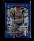 DELETE 180750 2025 Bowman Chrome Draft Blue Refractor bdc4 Gage Wood Rookie 118/150