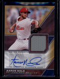 DELETE 180757 2026 Topps Major League Materials Autographs Gold Aaron Nola Jersey Auto 48/50