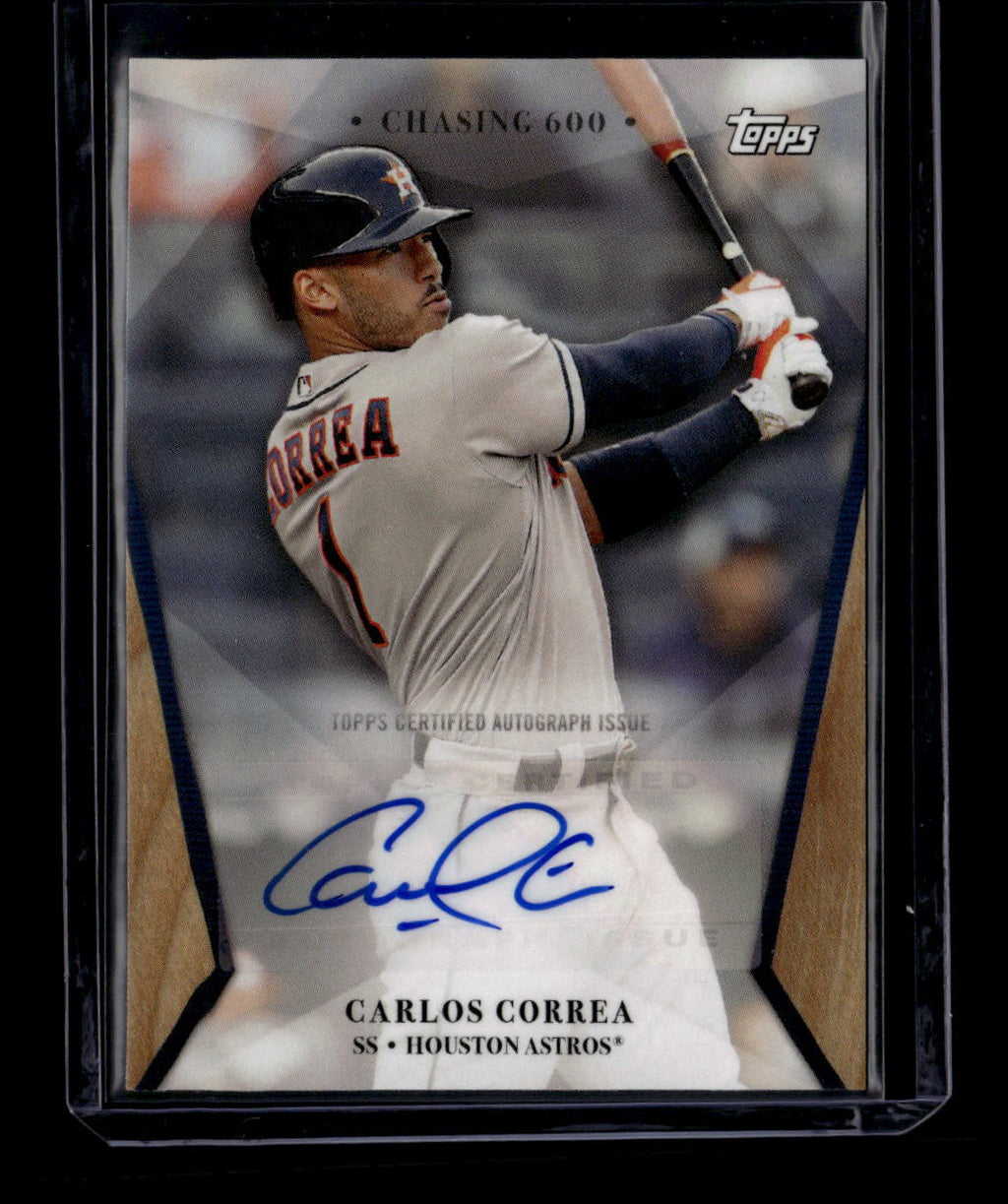 DELETE 180773 2017 Topps On Demand 600 Home Run Club Autographs 12a Carlos Correa Auto