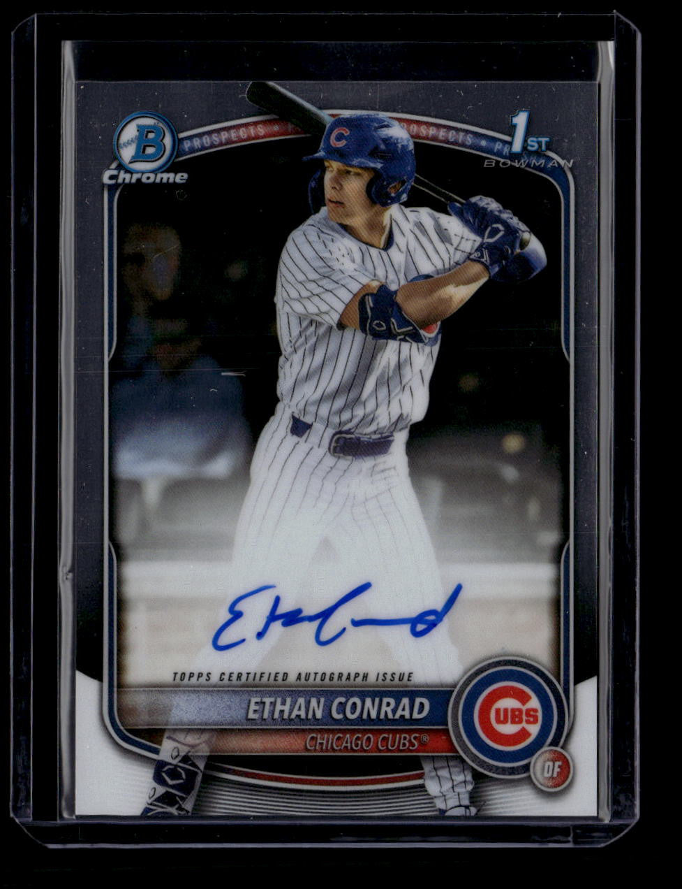 DELETE 180788 2025 Bowman Chrome Draft Autographs CPAEC Ethan Conrad Rookie Auto