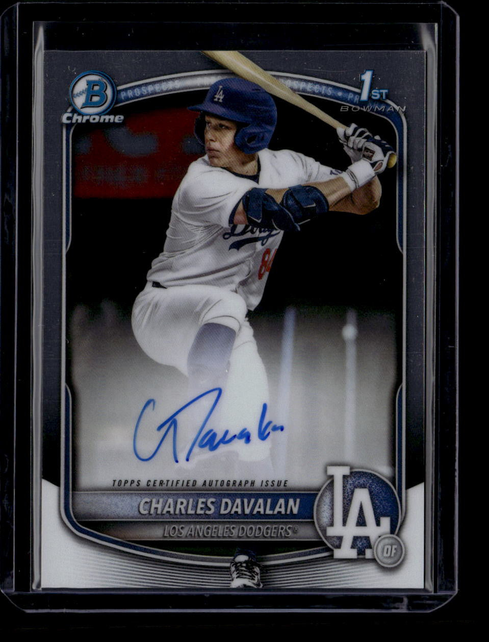 DELETE 180789 2025 Bowman Chrome Draft Autographs CPACD Charles Davalan Rookie Auto