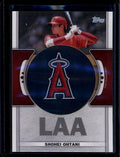 DELETE 180799 2023 Topps Team Logo Commemorative Patch TLPSO Shohei Ohtani Patch