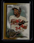 DELETE 180803 2022 Topps Allen and Ginter Chrome Gold Refractor 94 Kirby Puckett 8/50