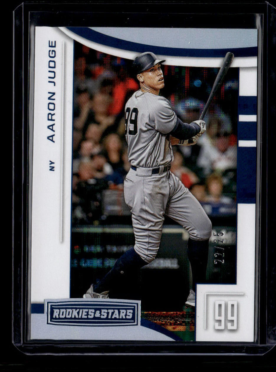 DELETE 180814 2019 Rookies and Stars Holo Silver 10 Aaron Judge 22/25