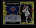 DELETE 180827 2022-23 Panini Prizm Fast Break Autographs Gold Refractor 6 RJ Barrett Auto 4/10