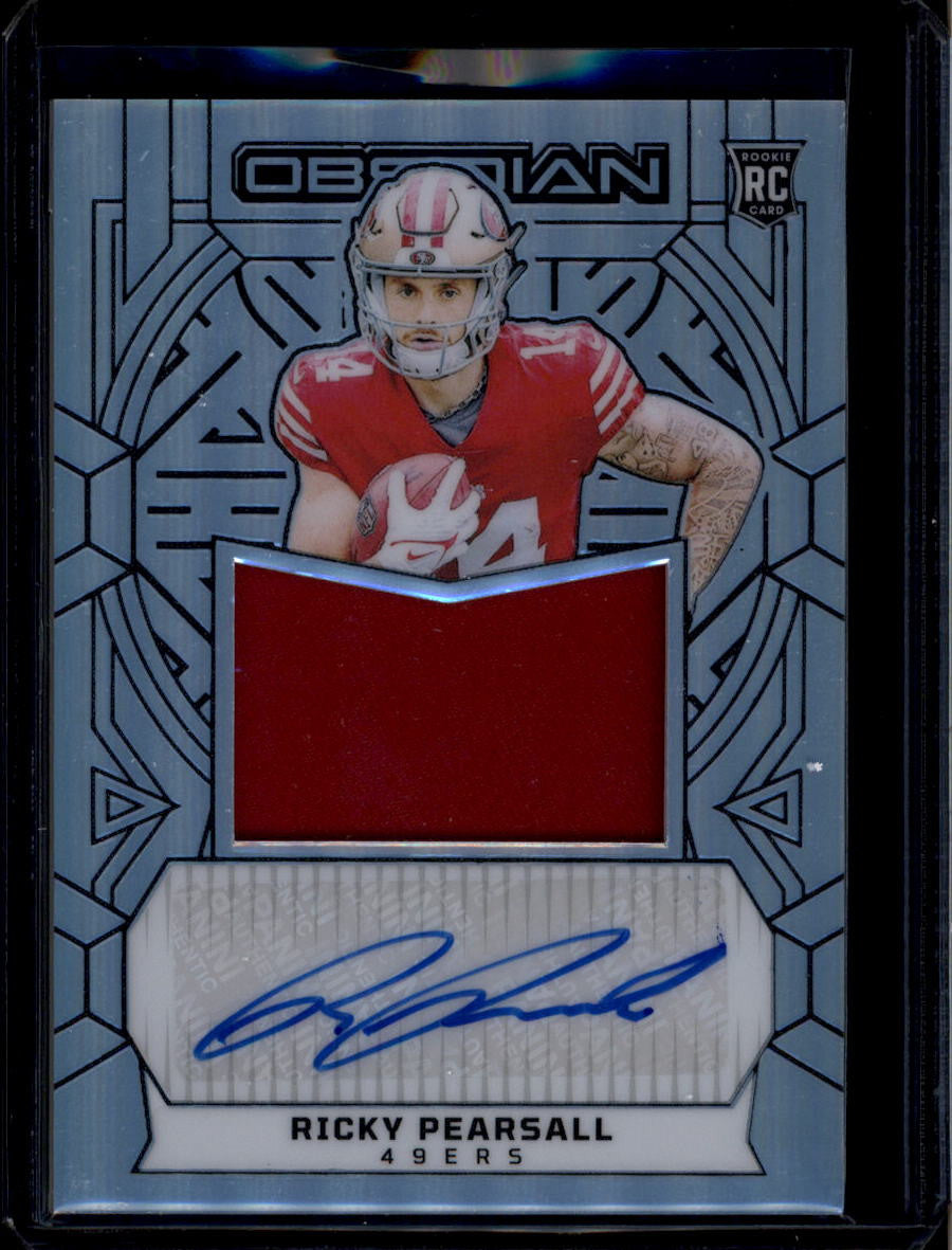 DELETE 180855 2024 Panini Obsidian Autographs Silver 209 Rickey Pearsall RC Jersey Auto 5/99