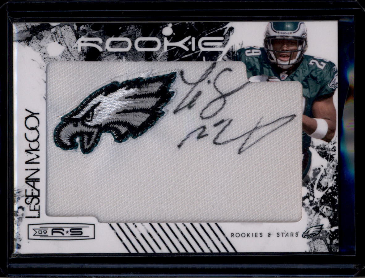 DELETE 180856 2009 Donruss Rookies and Stars 220 LeSean McCoy Rookie Patch Auto 120/141