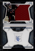 DELETE 180860 2021 Panini Playbook 216 Kyle Pitts Rookie Booklet Jersey Auto 68/249