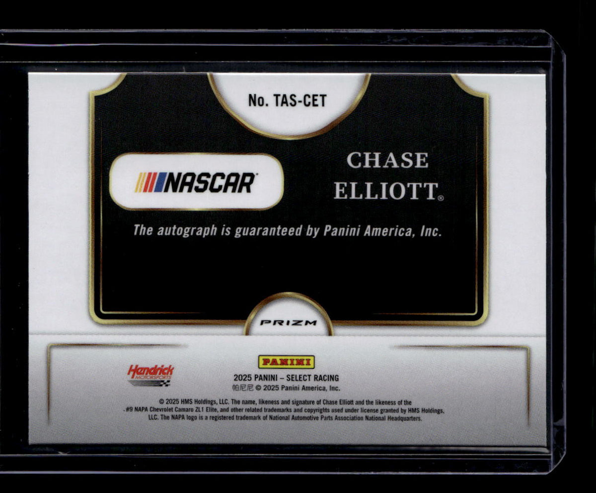 DELETE 180879 2025 Select Trackside Action Signatures 1 Chase Elliott Auto