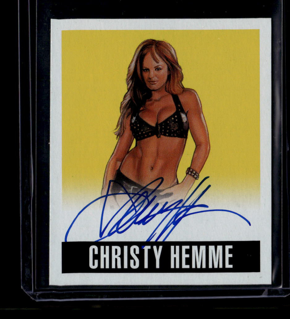 DELETE 180880 2017 Leaf Originals 2014 Alternate Art Autographs Yellow Chrity Hemme Auto 20/25