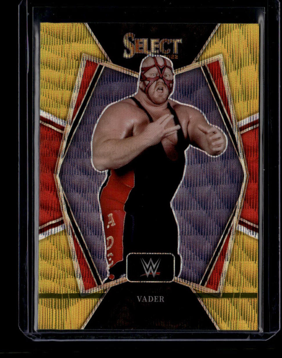 DELETE 180884 2022 Select WWE Prizms Gold wave Refractor 174 Vader 9/10 Premier Level