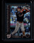 DELETE 180902 2025 Topps Update Black Rainbow Foil us109 Robert Hassell Rookie 5/10