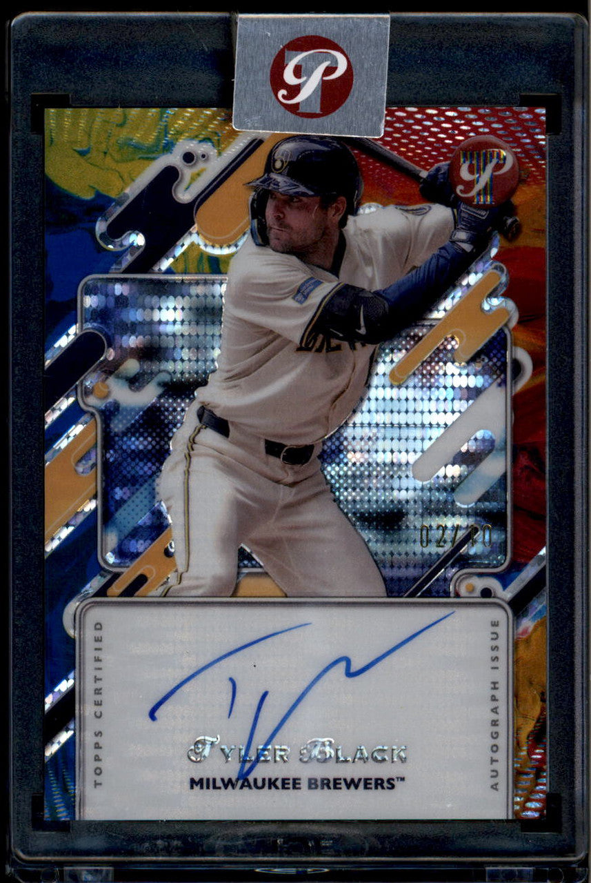 DELETE 180906 2025 Topps Pristine Autographs Primaries Refractor PATB Tyler Black Auto 2/10