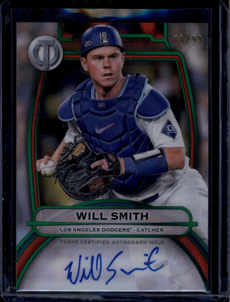 DELETE 180908 2025 Topps Pristine Autographs Green TAWS Will Smith Auto 13/99
