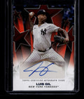 DELETE 180909 2025 Topps Baseball Stars Autographs Orange bsa2lg Luis Gil Auto 21/25