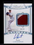 DELETE 180917 2024 Panini Flawless Flawless Signature Materials Cade Horton RC Patch Auto 8/25