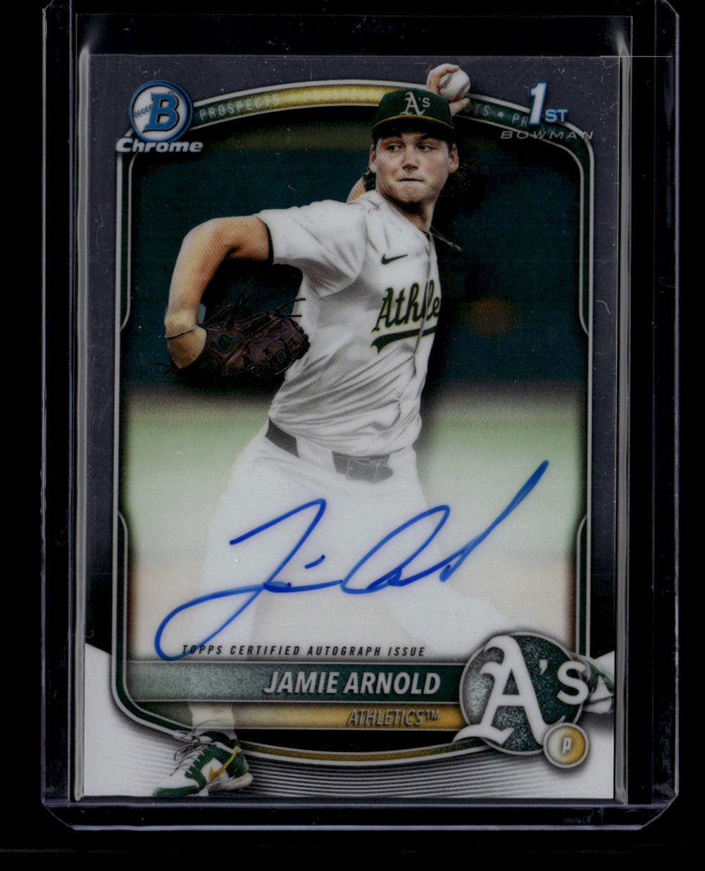 DELETE 180929 2025 Bowman Chrome Draft Autographs CPAJA Jamie Arnold Rookie Auto