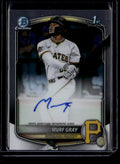 DELETE 180931 2025 Bowman Chrome Draft Autographs CPAMG Murf Gray Rookie Auto 160120